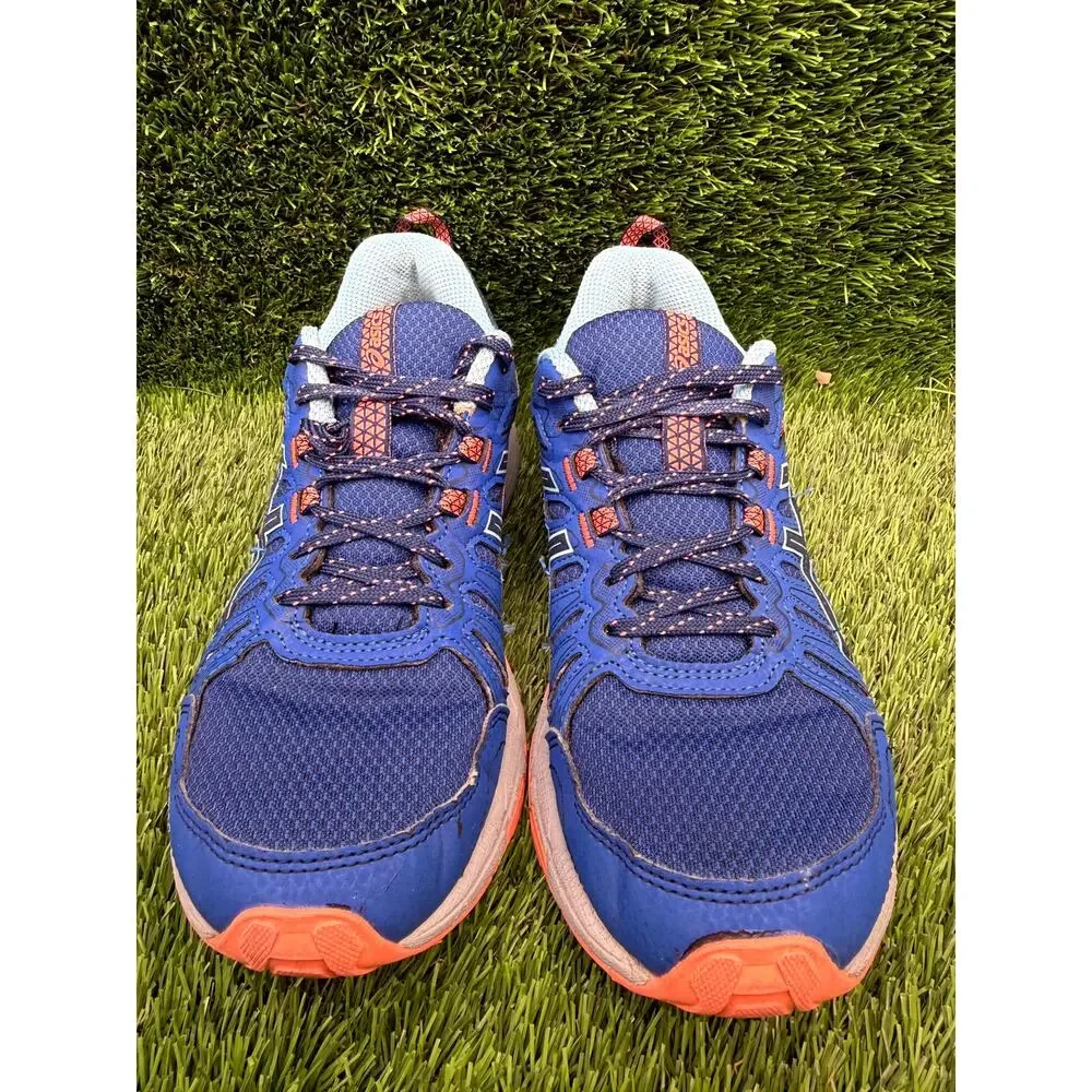 Asics Gel-Venture 7 1012A476 Athletic Sneaker Women's 6.5 Blue Leather Training